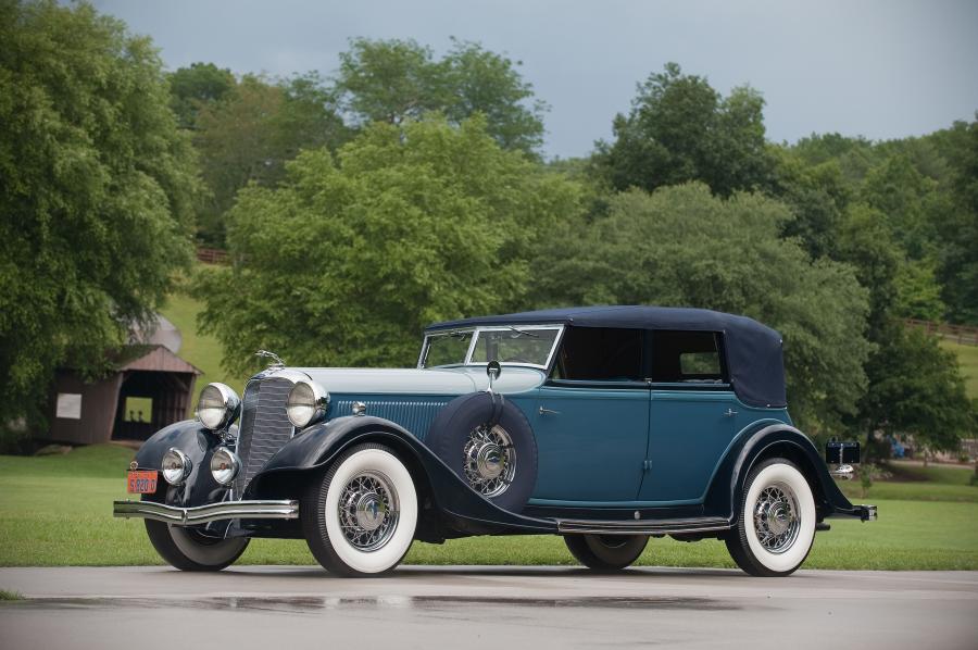  Lincoln Model KB Custom Convertible Sedan by Dietrich 1933 года  (фото 11 из 17)